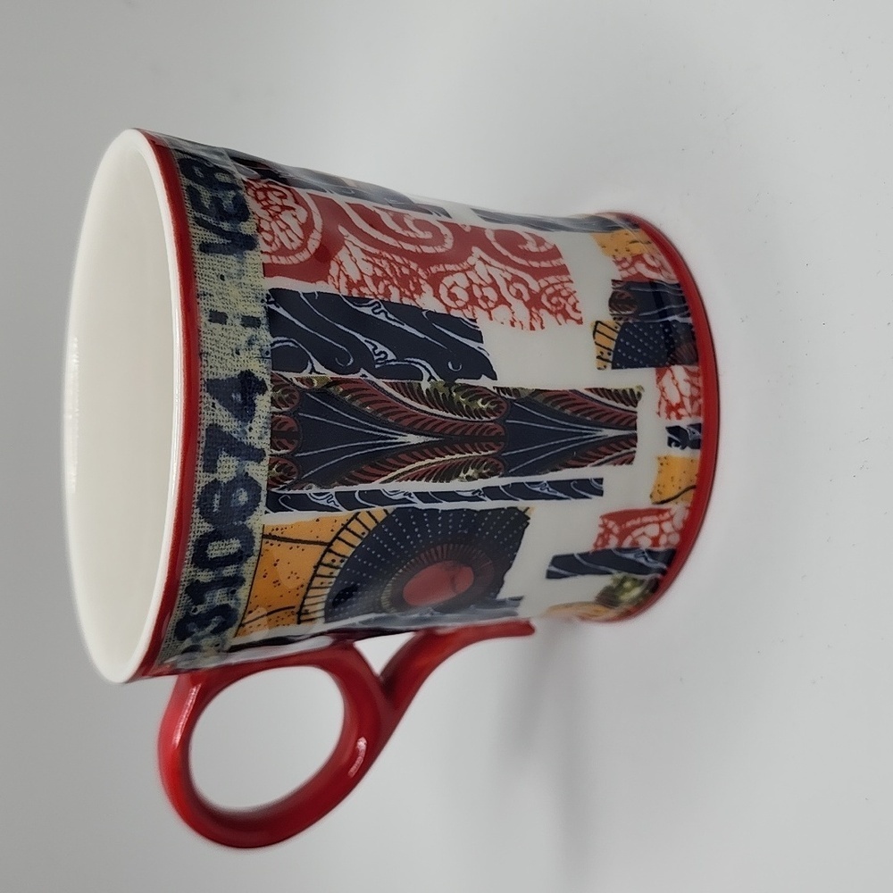 Anthropologie Mug - Veritable Wax Block Prints Age-310674